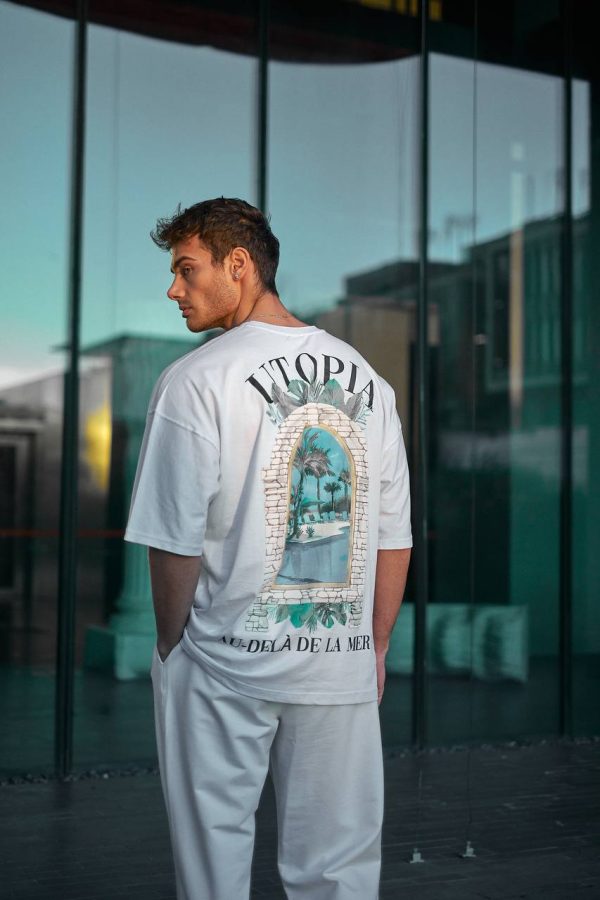 UTOPIA Baskılı T - Shirt