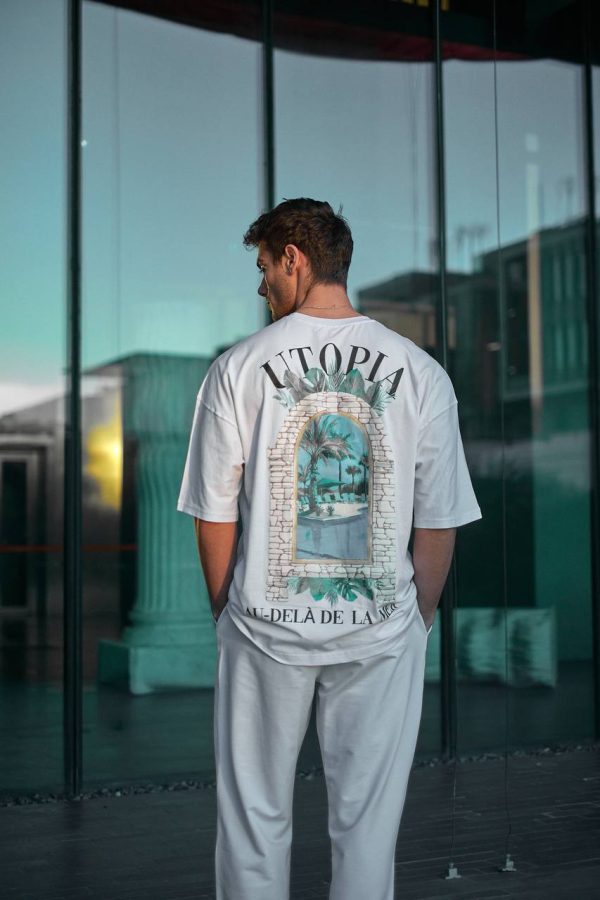 UTOPIA Baskılı T - Shirt